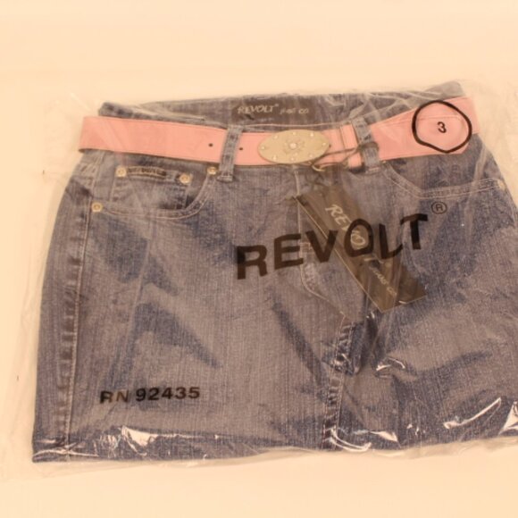 Vintage Revolt Jean Co. Stretch Jeans w/ Belt - Picture 11 of 11